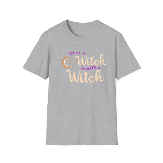 Once a Witch Always a Witch T-Shirt | Witchy Aesthetic Sun Moon Stars | Witchcore Tee