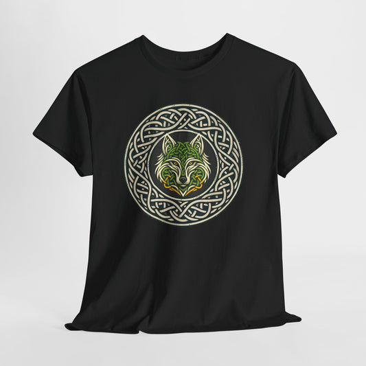 Celtic Fox T-Shirt | Witchy Celtic Knot Animal Tee | Pagan Nature Aesthetic Shirt
