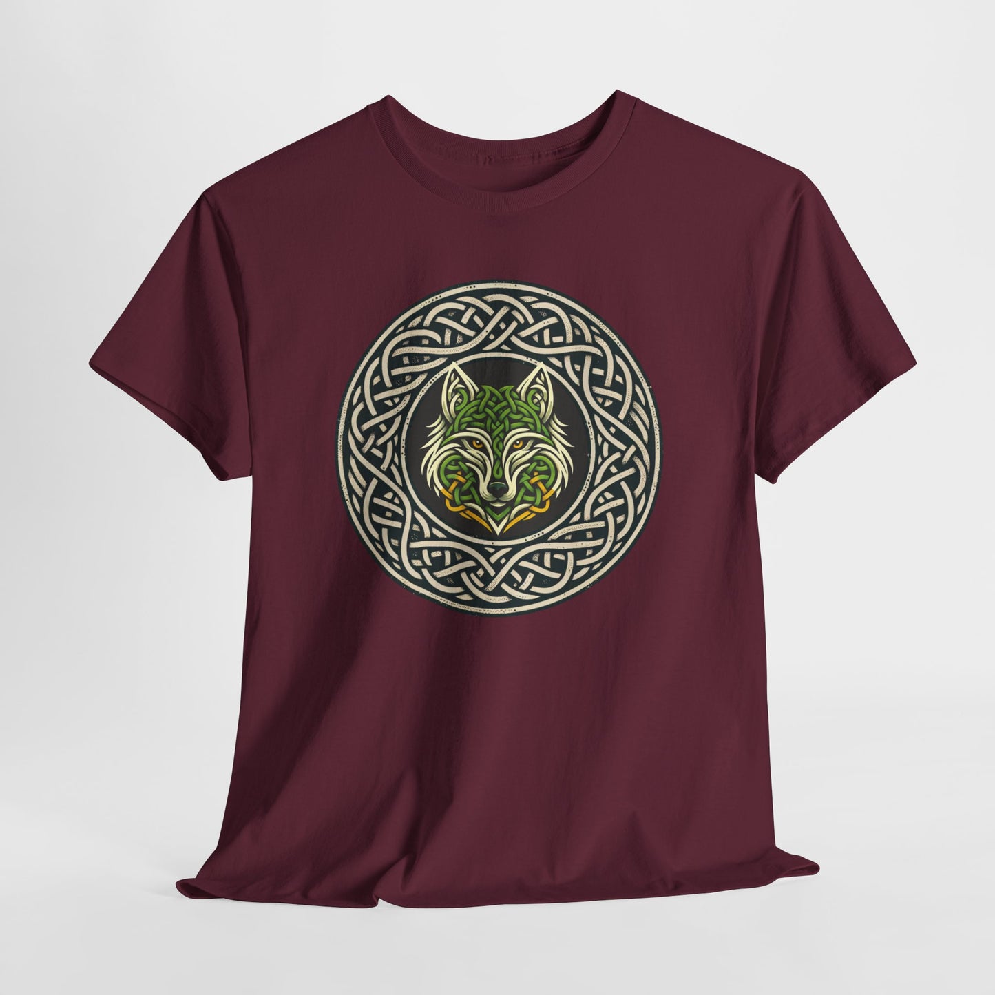 Celtic Fox T-Shirt | Witchy Celtic Knot Animal Tee | Pagan Nature Aesthetic Shirt