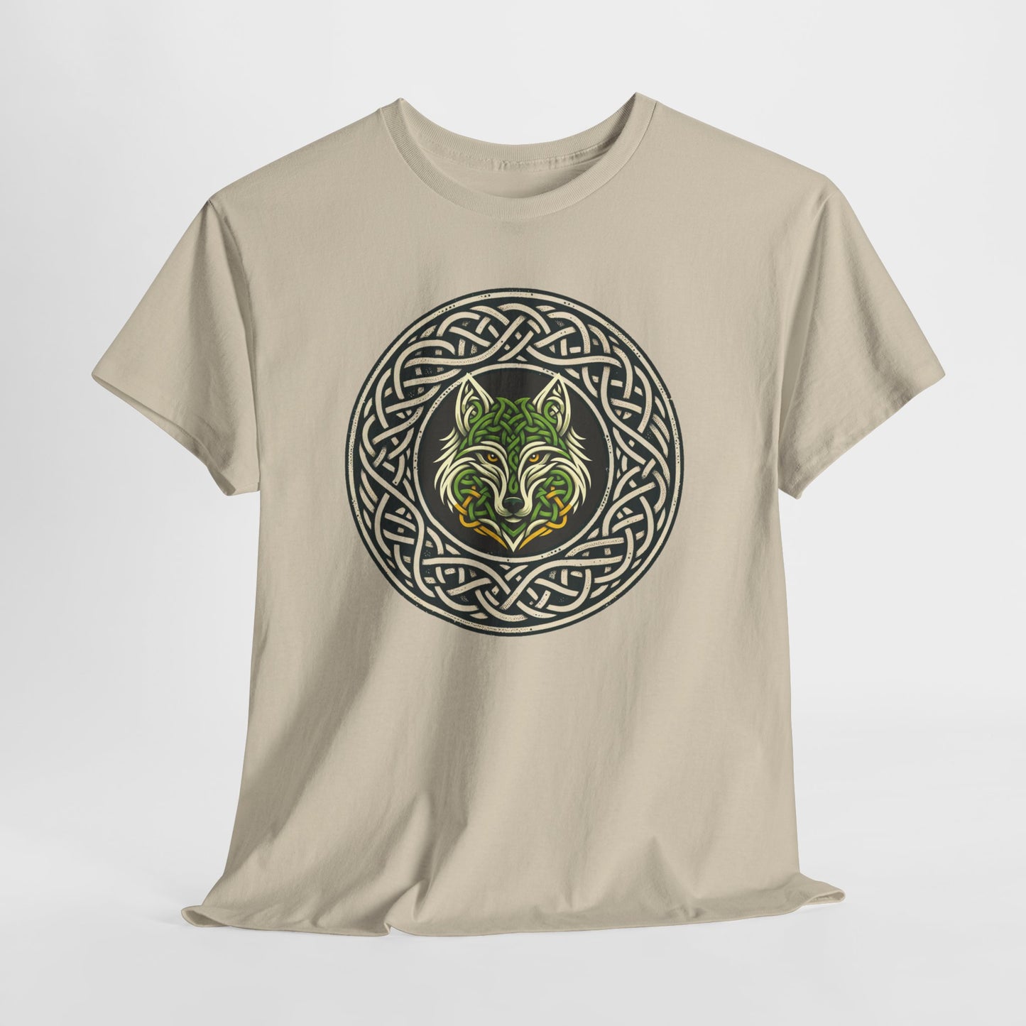 Celtic Fox T-Shirt | Witchy Celtic Knot Animal Tee | Pagan Nature Aesthetic Shirt