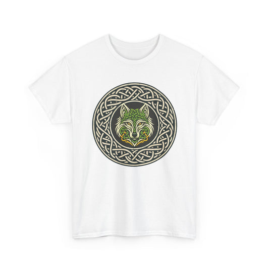 Celtic Fox T-Shirt | Witchy Celtic Knot Animal Tee | Pagan Nature Aesthetic Shirt