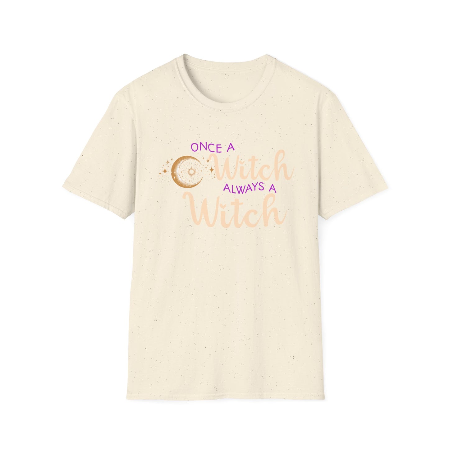 Once a Witch Always a Witch T-Shirt | Witchy Aesthetic Sun Moon Stars | Witchcore Tee