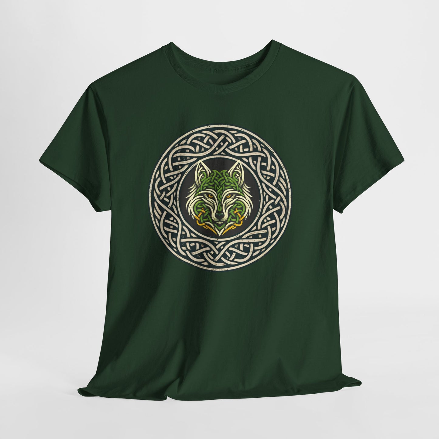 Celtic Fox T-Shirt | Witchy Celtic Knot Animal Tee | Pagan Nature Aesthetic Shirt